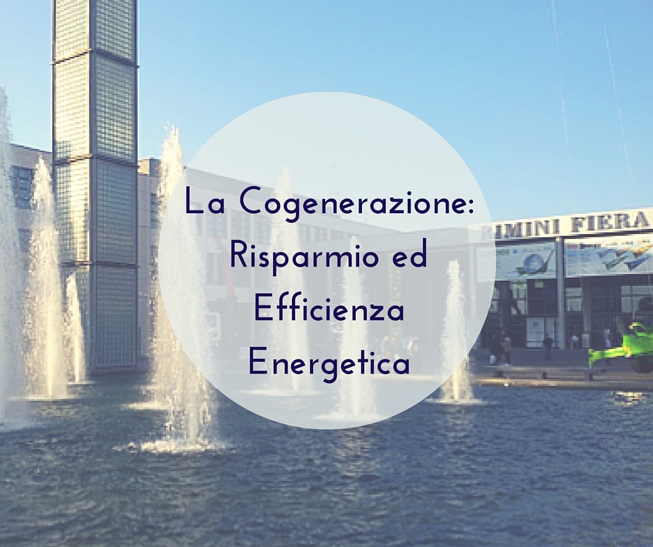 La Cogenerazione: Risparmio ed Efficienza Energetica